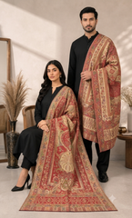 Imperial Weave Reversible Stole