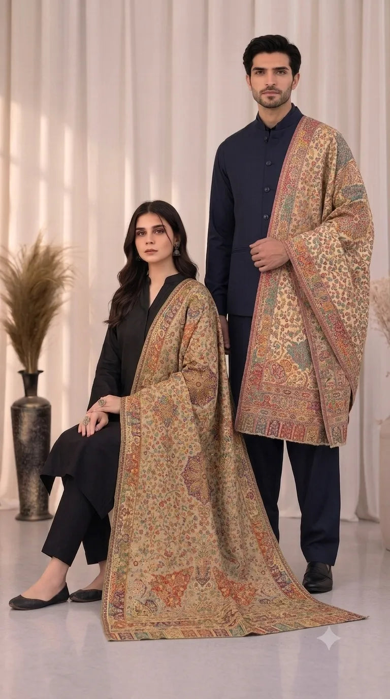 Regal Reversible Pashmina Stole
