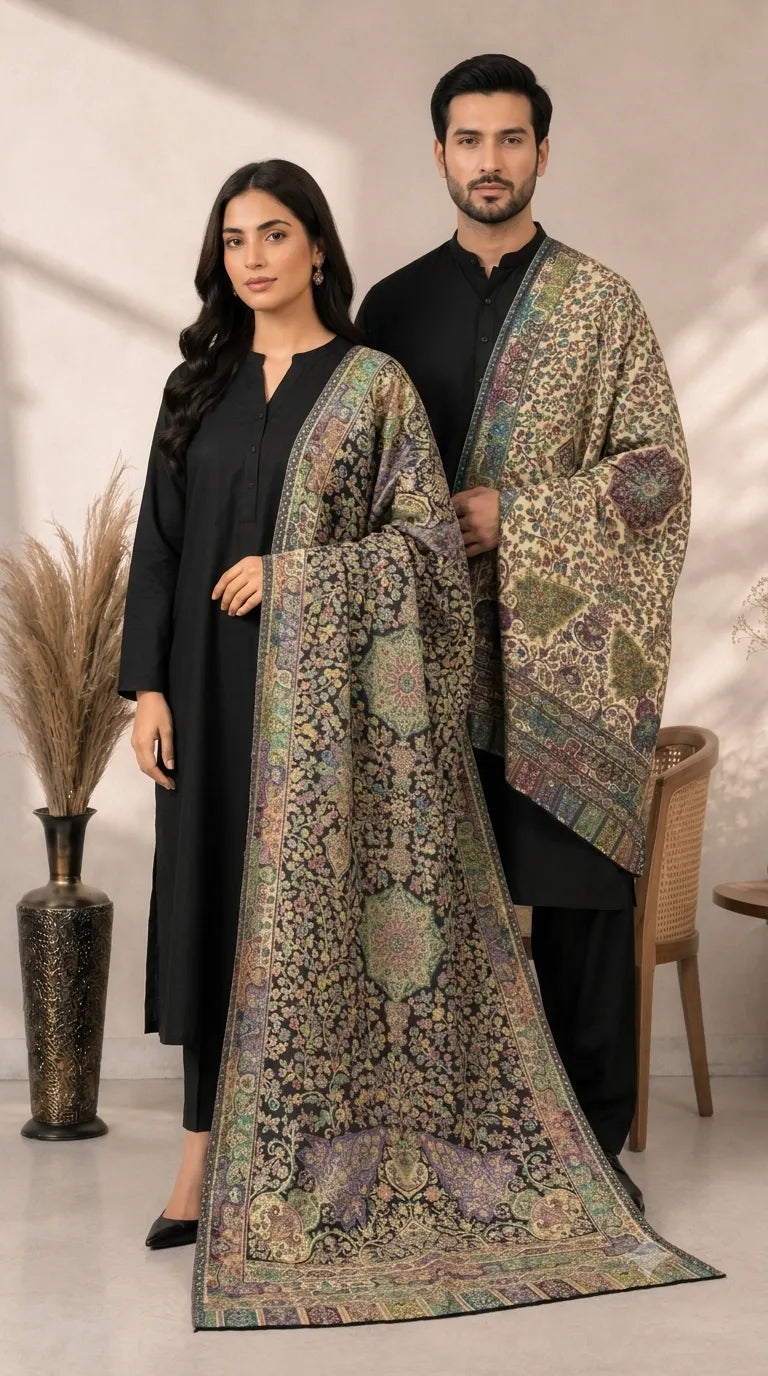 Regal Reversible Pashmina Stole
