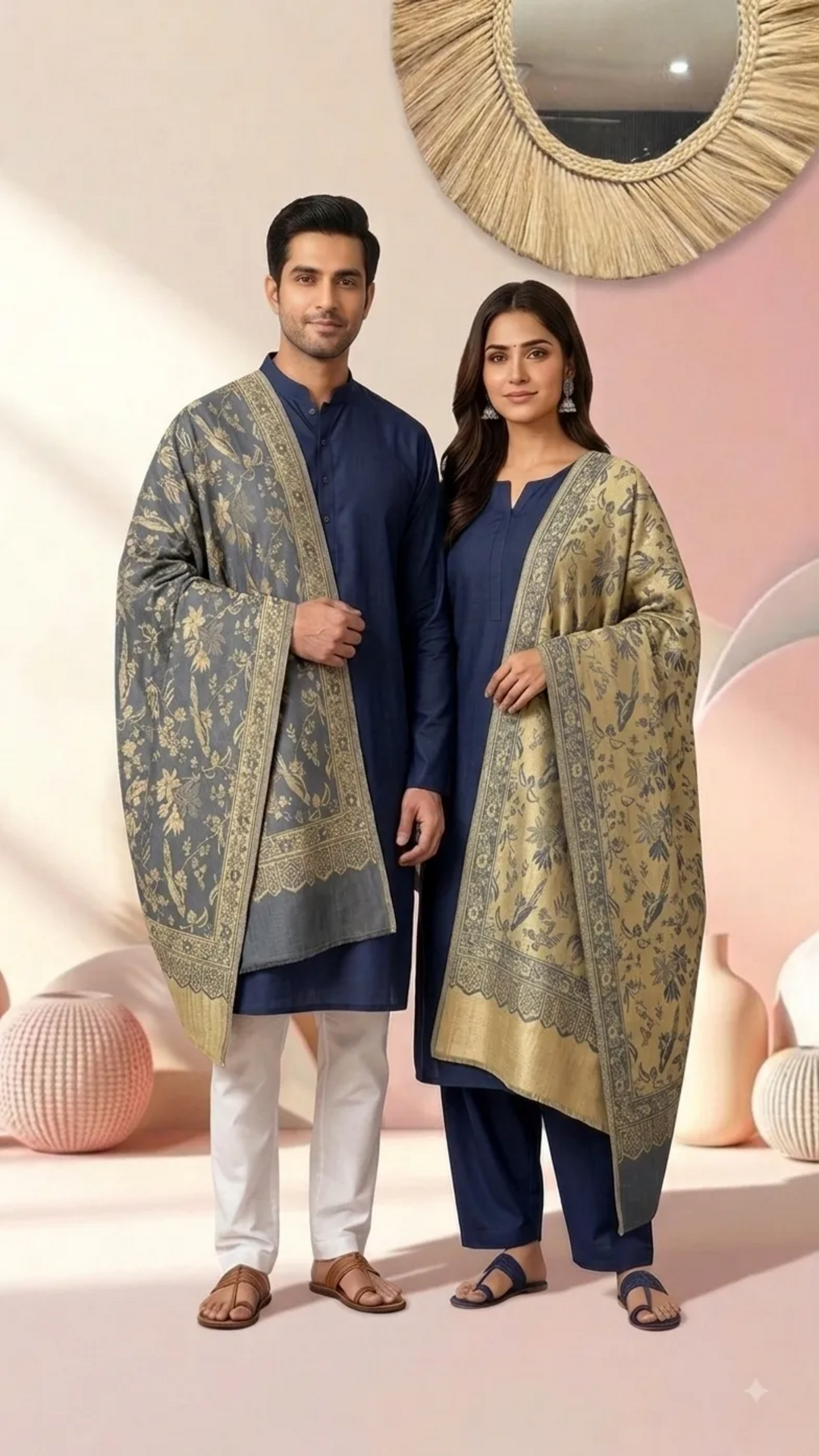 Reversible Moonlight Unisex Stoles