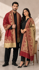 Reversible Moonlight Unisex Stoles - Pack of 1 With Premium  Curated Box Packaging