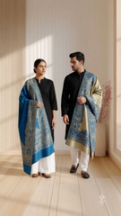 Reversible Moonlight Unisex Stoles - Pack of 1 With Premium Curated Box Packaging