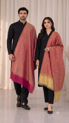 Reversible Moonlight Unisex Stoles - Pack of 1 With Curated Premium Box Packaging