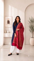 Non Reversible Pashmina Unisex Stole - Pack of 1 With Premium  Curated Box Packaging