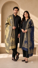 Reversible Fine wool Unisex Stole - Pack of 1 With Premium  Curated Box Packaging