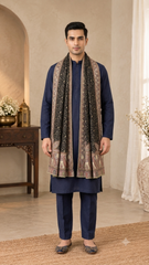 Non Reversible Fine Wool  Unisex Stoles - Pack of 1 With Premium  Curated Box Packaging