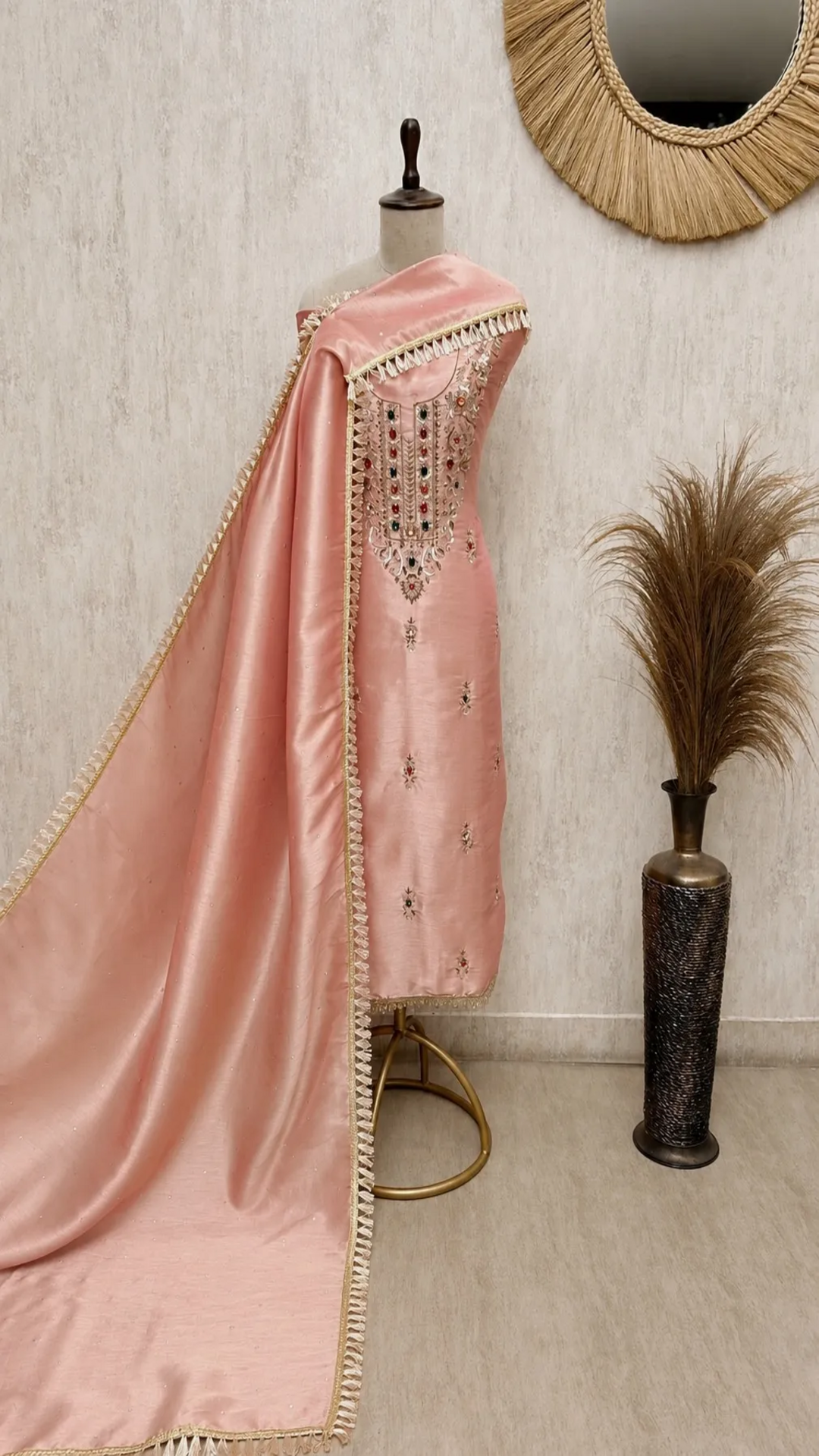 Effortless Elegance Giraffe Tissue Unstitched Suit