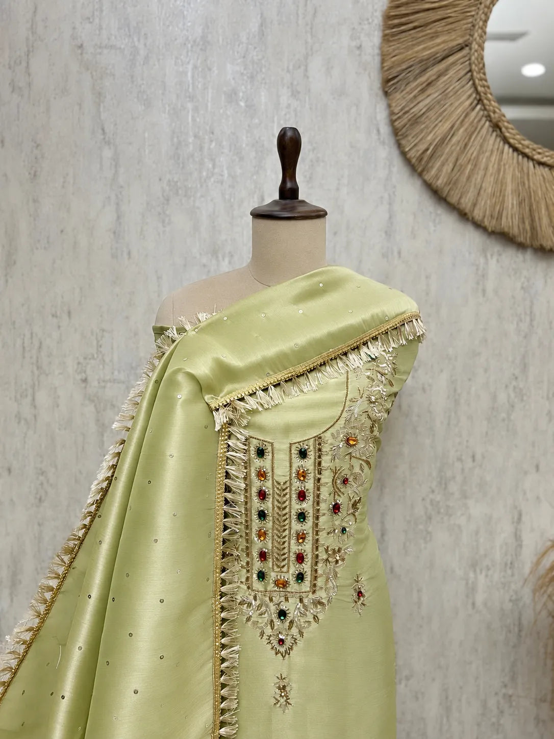 Effortless Elegance Giraffe Tissue Unstitched Suit
