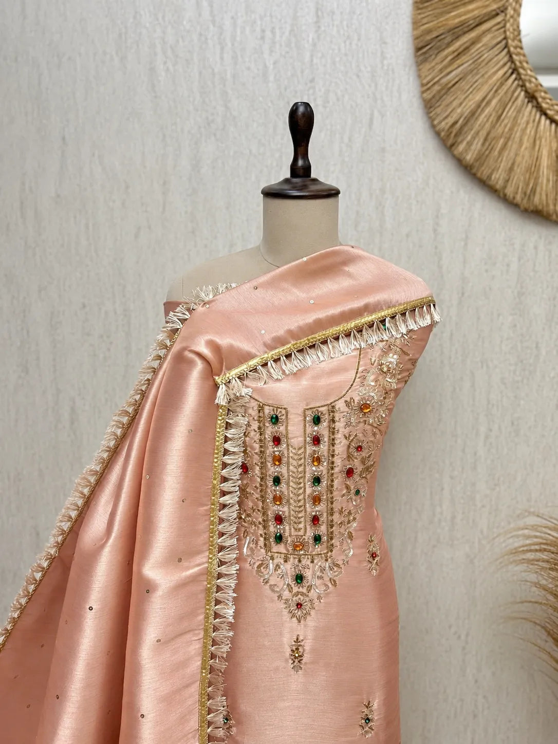 Effortless Elegance Giraffe Tissue Unstitched Suit
