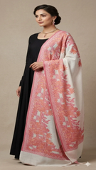 Graceful Non Reversible Pashmina Unisex Stole With Curated Box Packaging