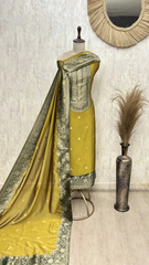 Regal Kanjivaram Heritage Unstitched Suit