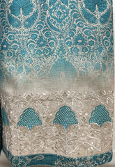 Rose Blossom Heritage Linen Unstitched Suit