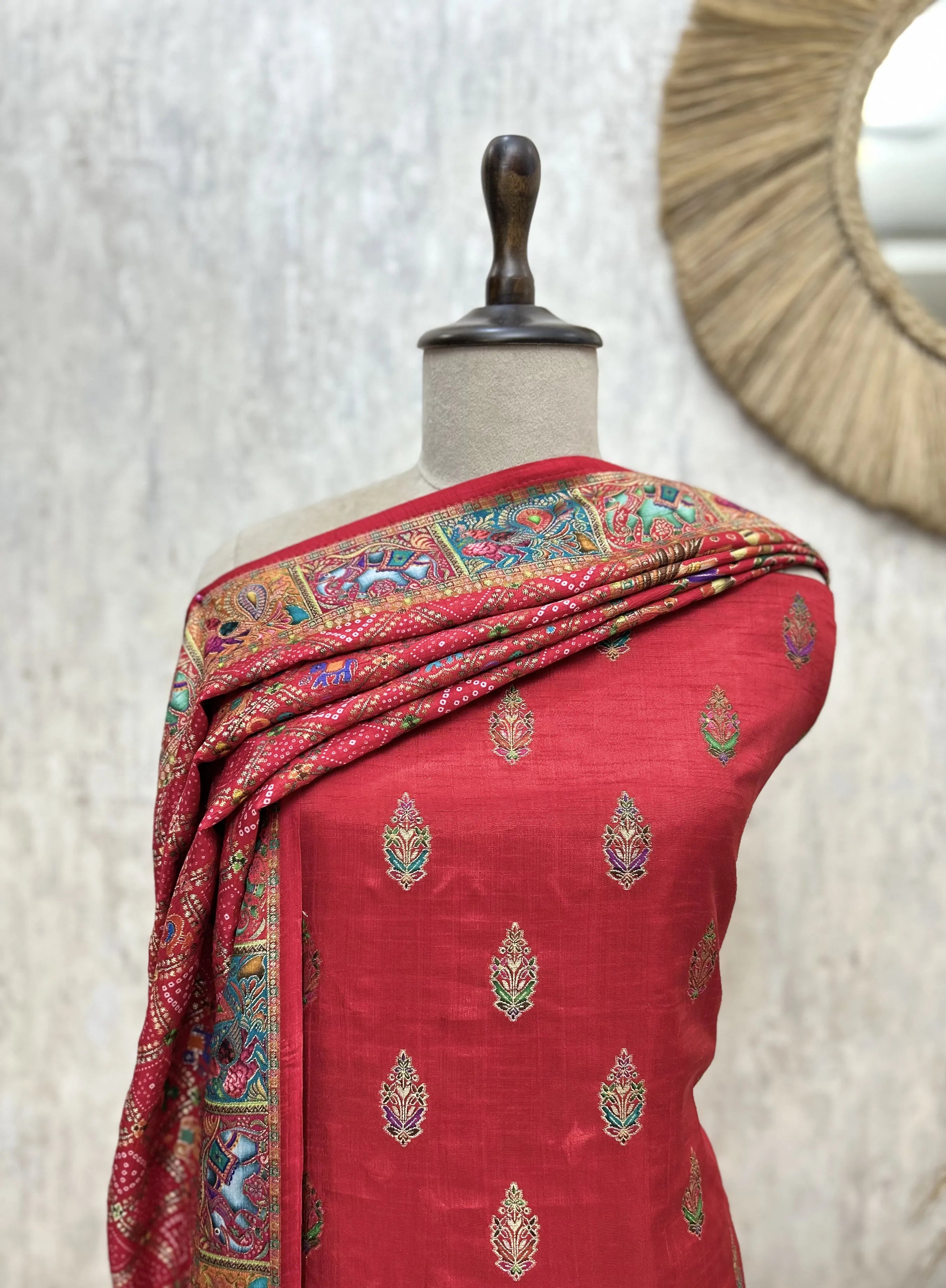 Royal Folk Heritage Unstitched Suit