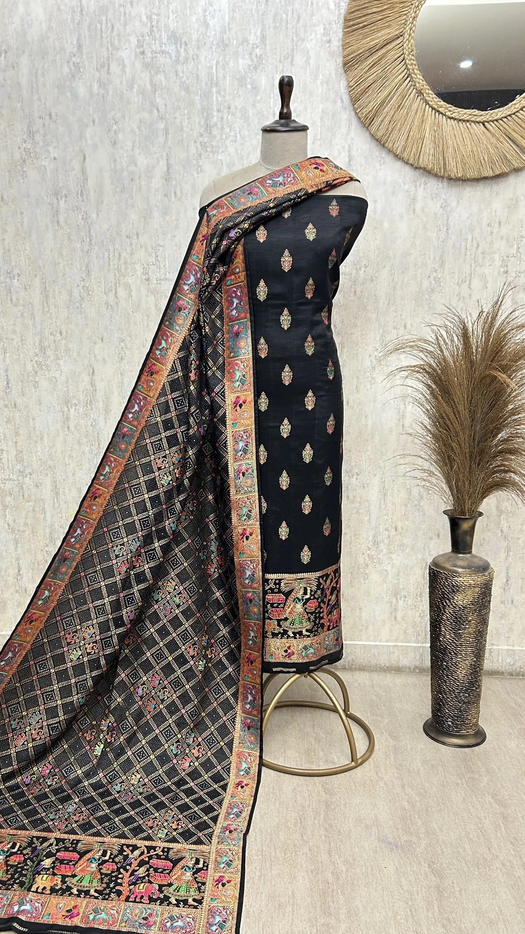 Royal Folk Heritage Unstitched Suit