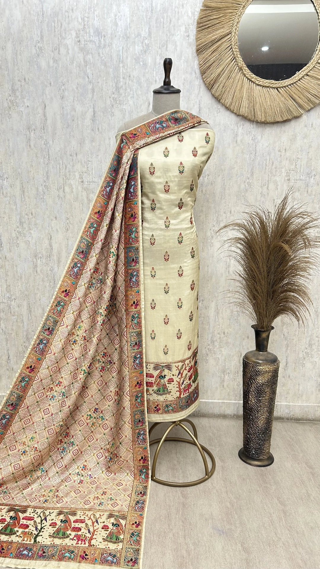 Royal Folk Heritage Unstitched Suit