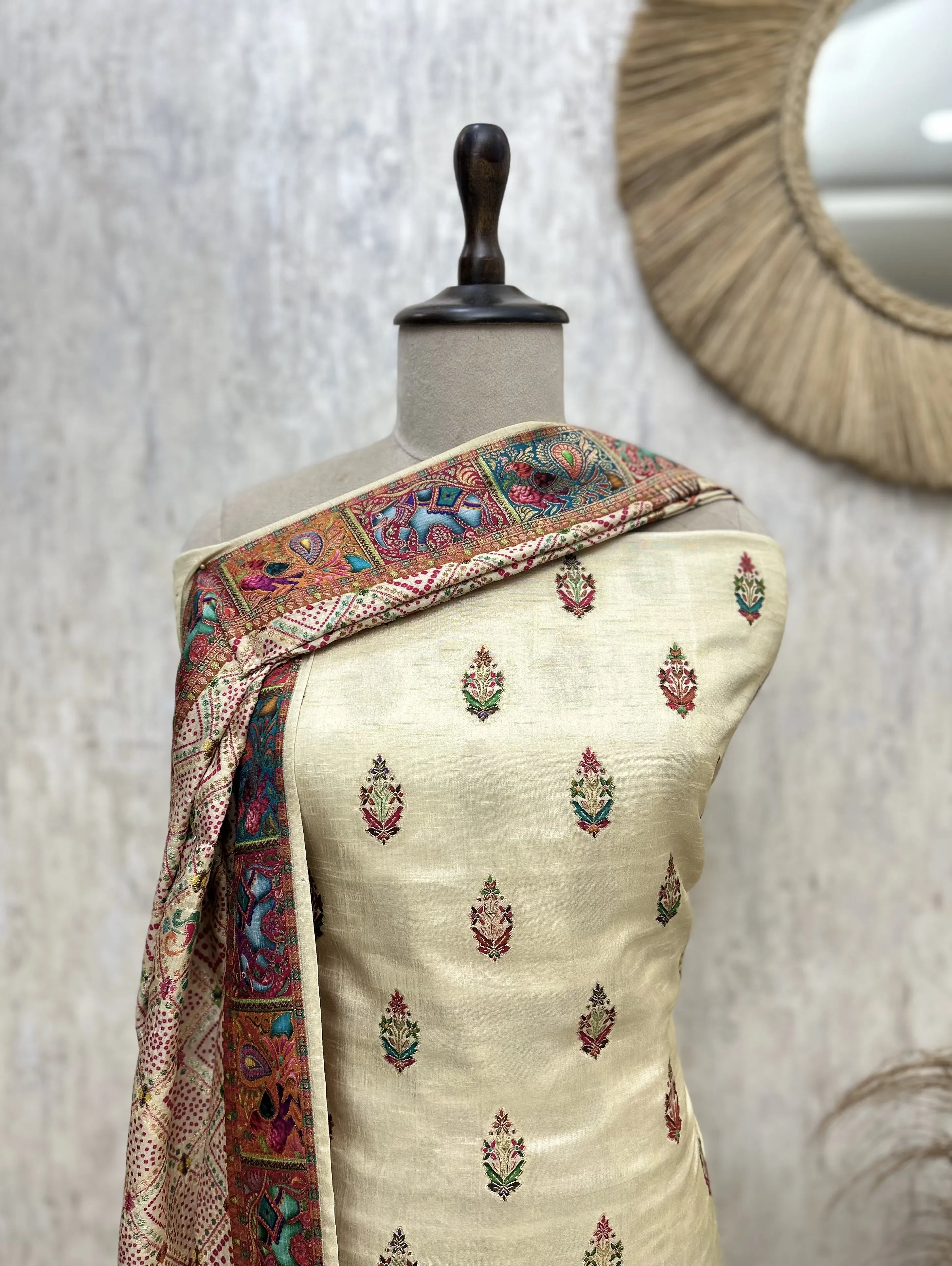 Royal Folk Heritage Unstitched Suit