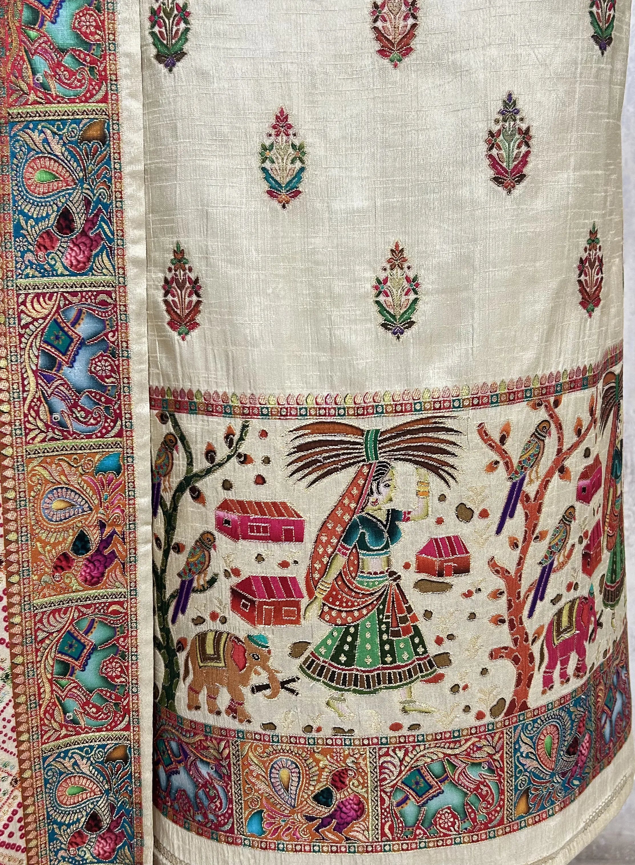 Royal Folk Heritage Unstitched Suit