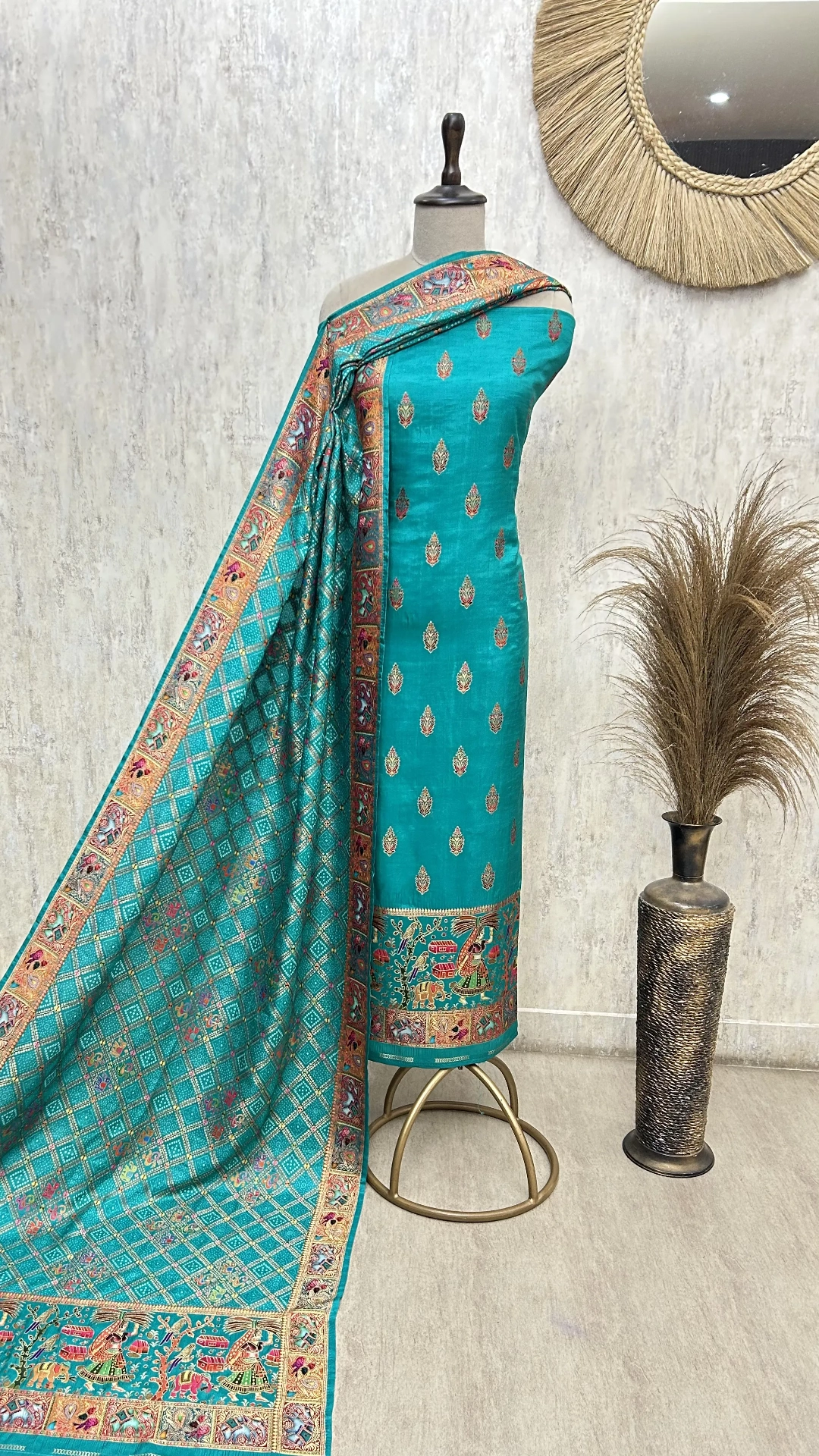 Royal Folk Heritage Unstitched Suit