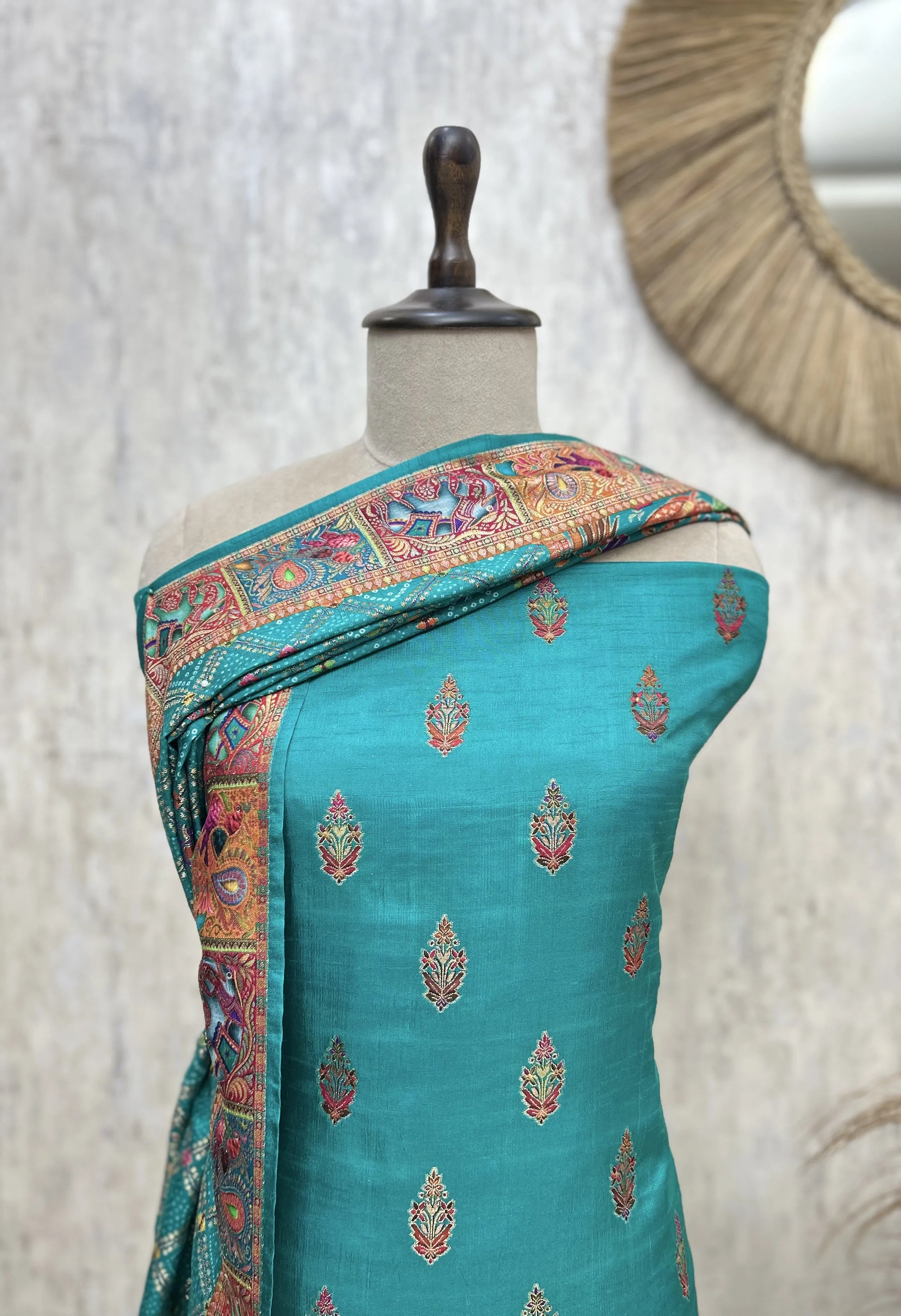 Royal Folk Heritage Unstitched Suit