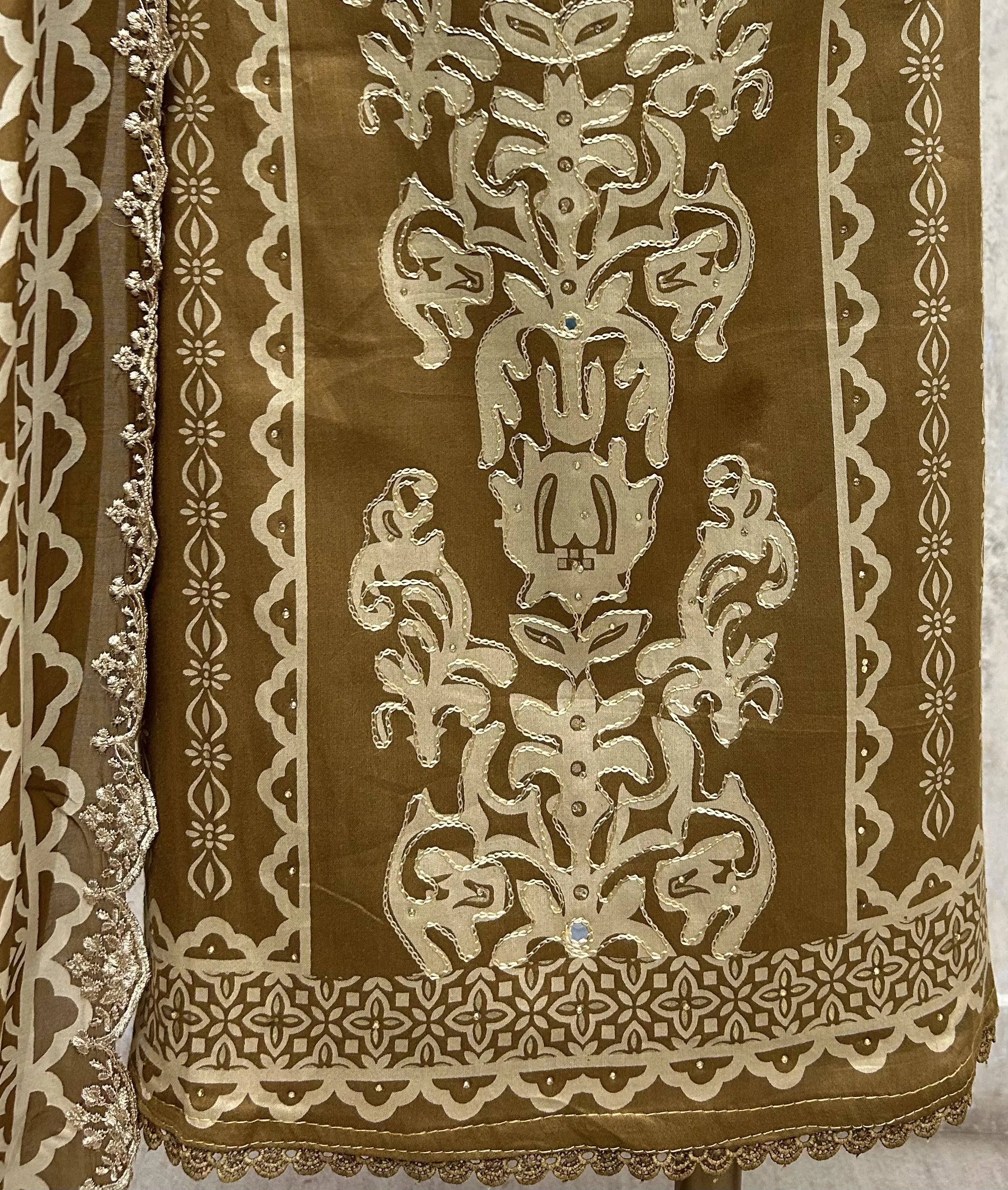 Cotton Royal Festive Unstitched Suit