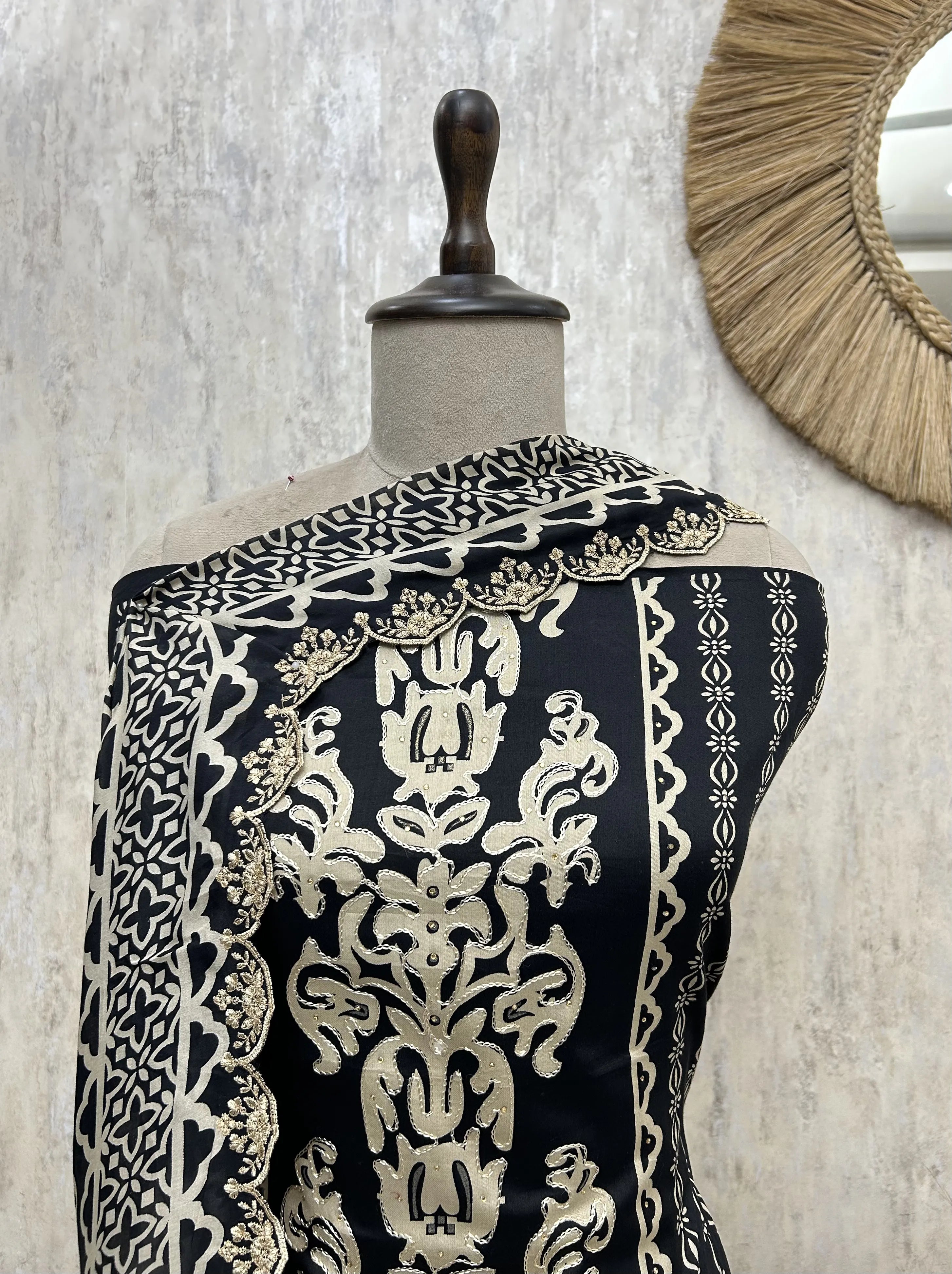 Cotton Royal Festive Unstitched Suit