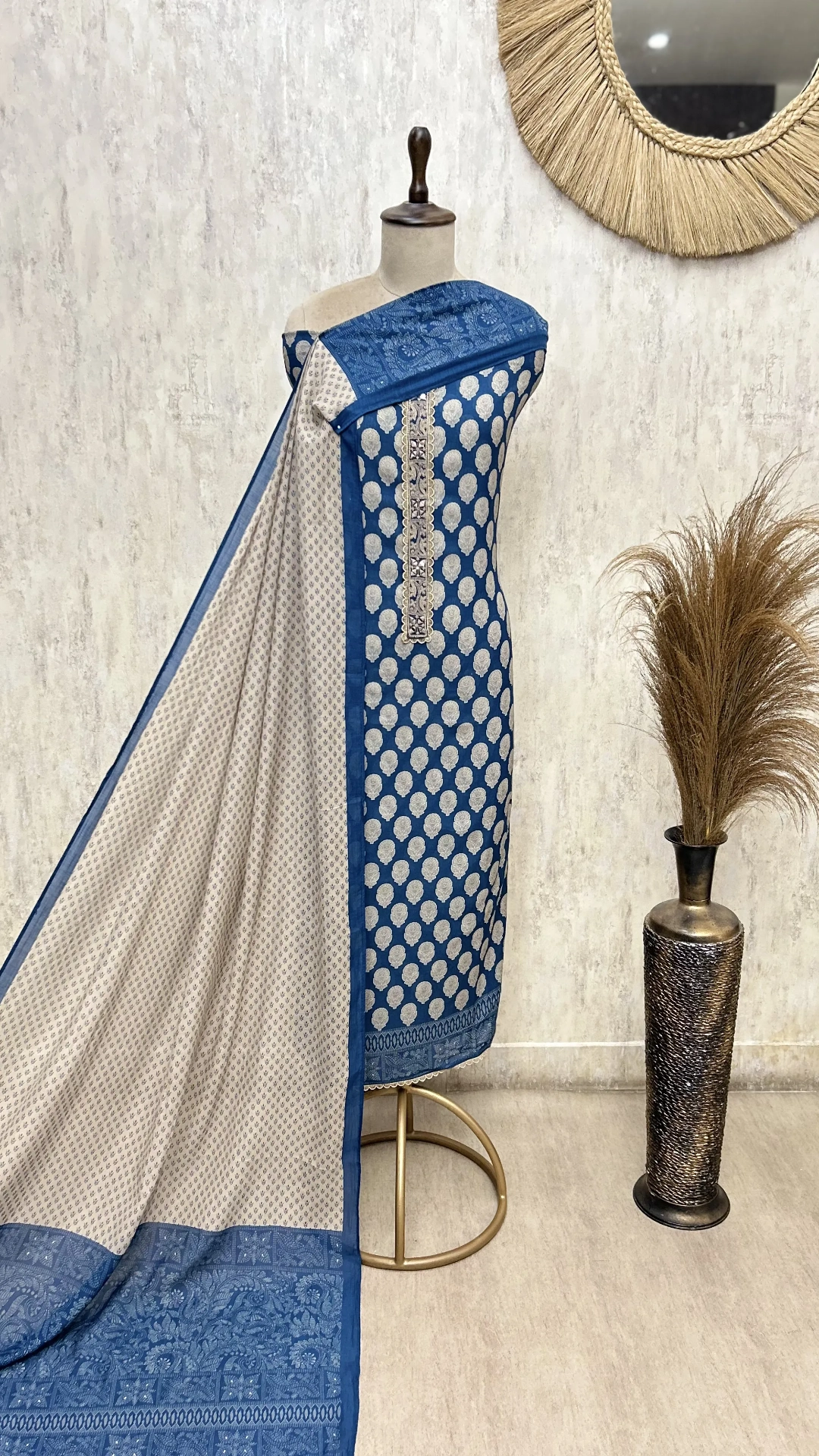 Rosewood Buti Mul Cotton Unstitched Suit