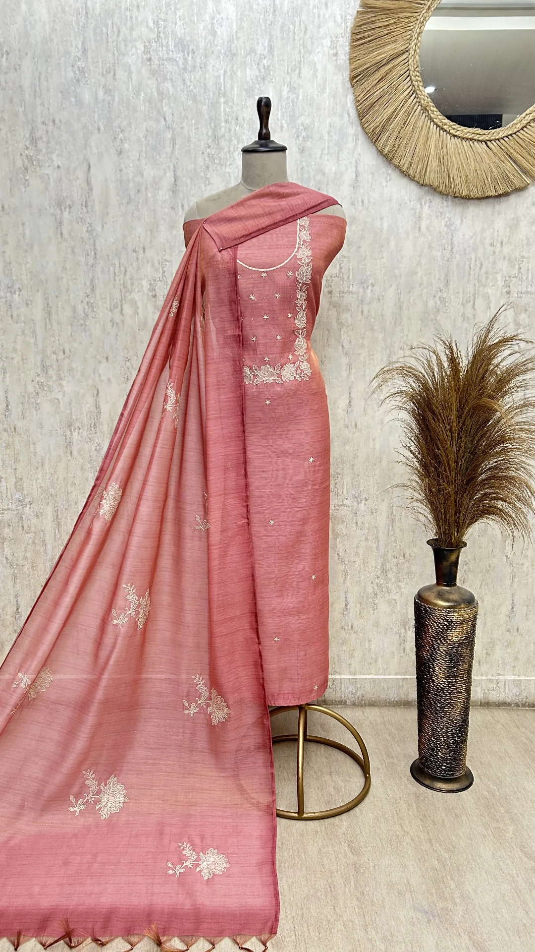 Spring Charm Tissue linen Unstitched Suit