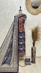 Heritage Rust Threads Cotton Unstitched Suit