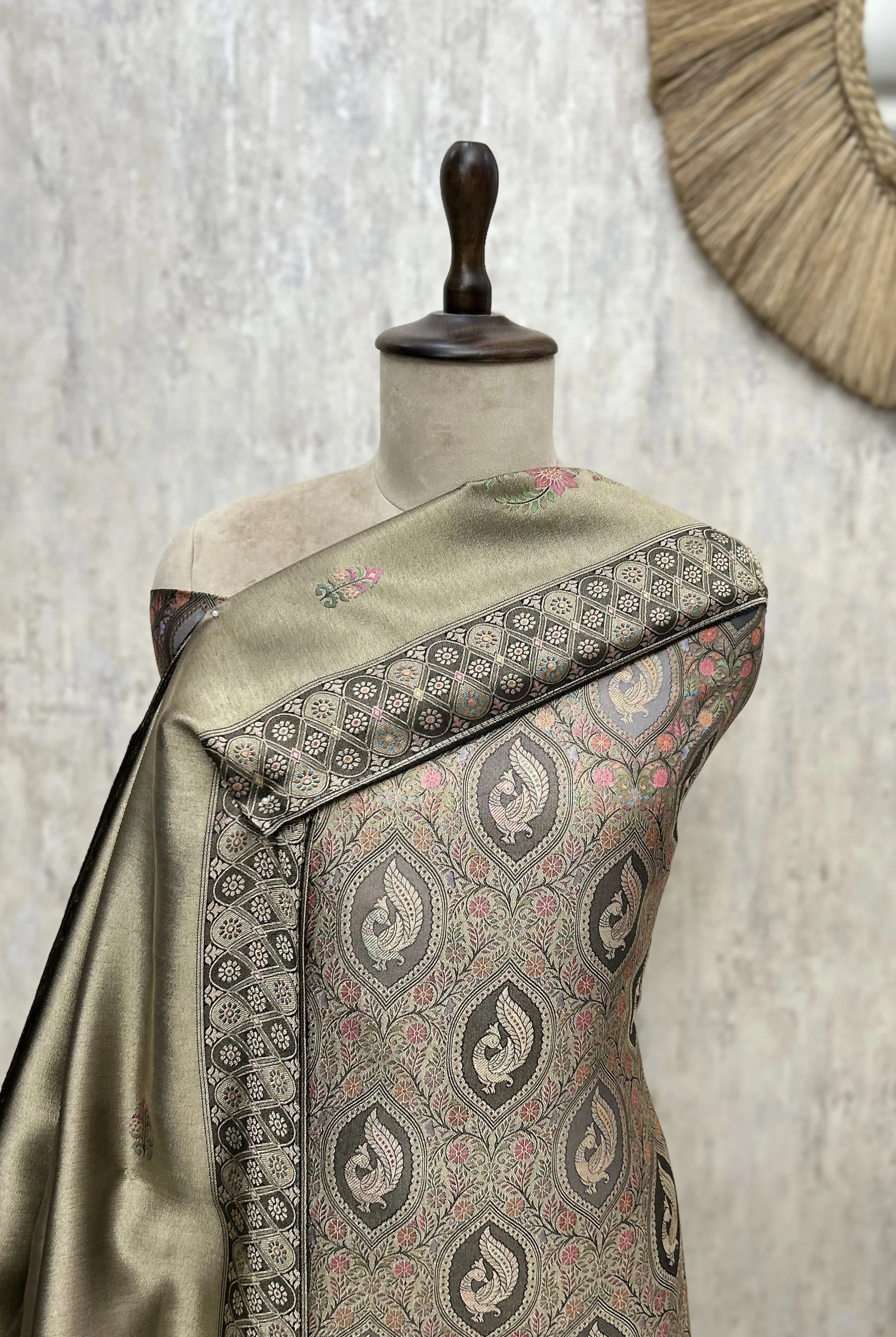 Noorika Brocade Silk Unstitched Suit