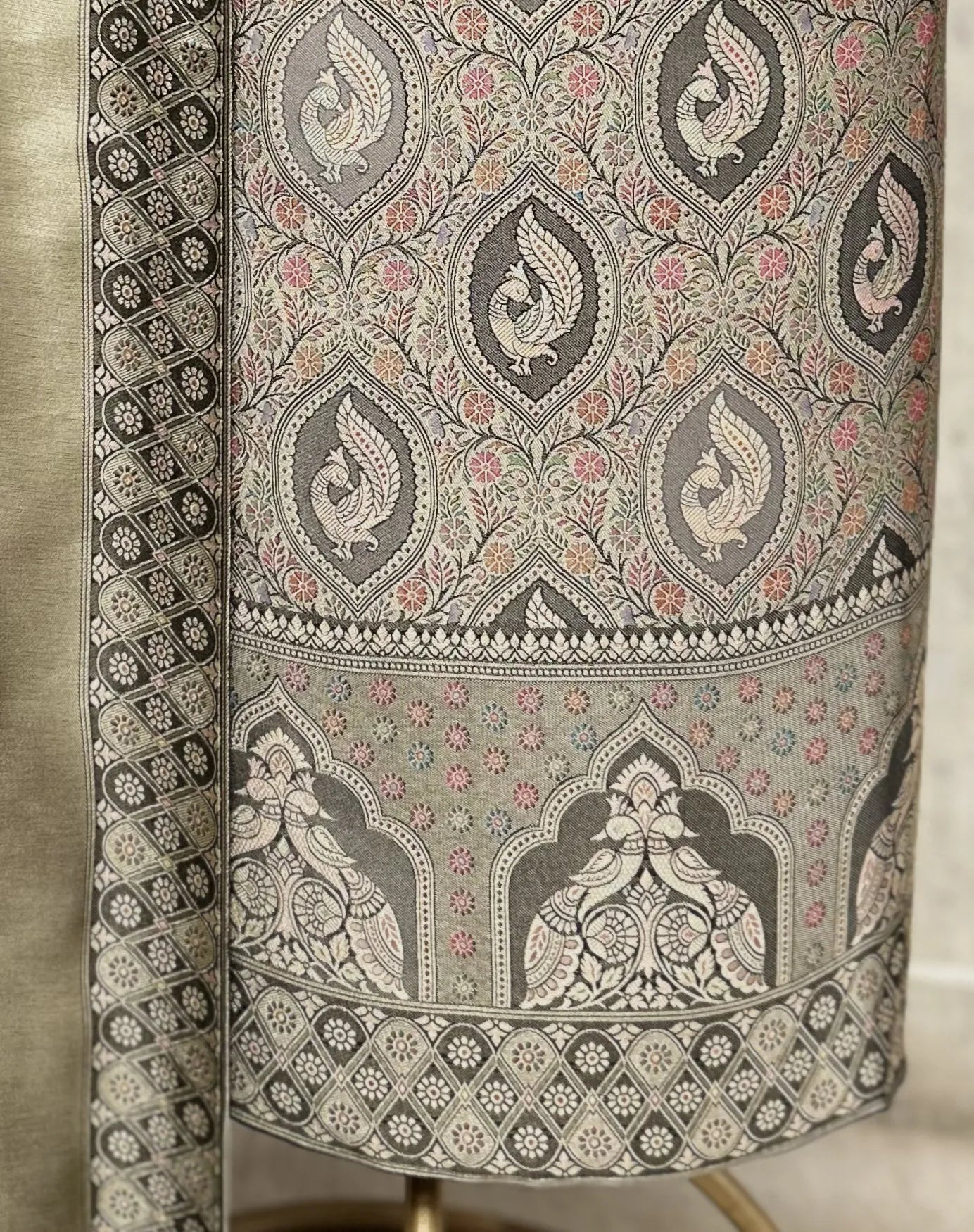 Noorika Brocade Silk Unstitched Suit