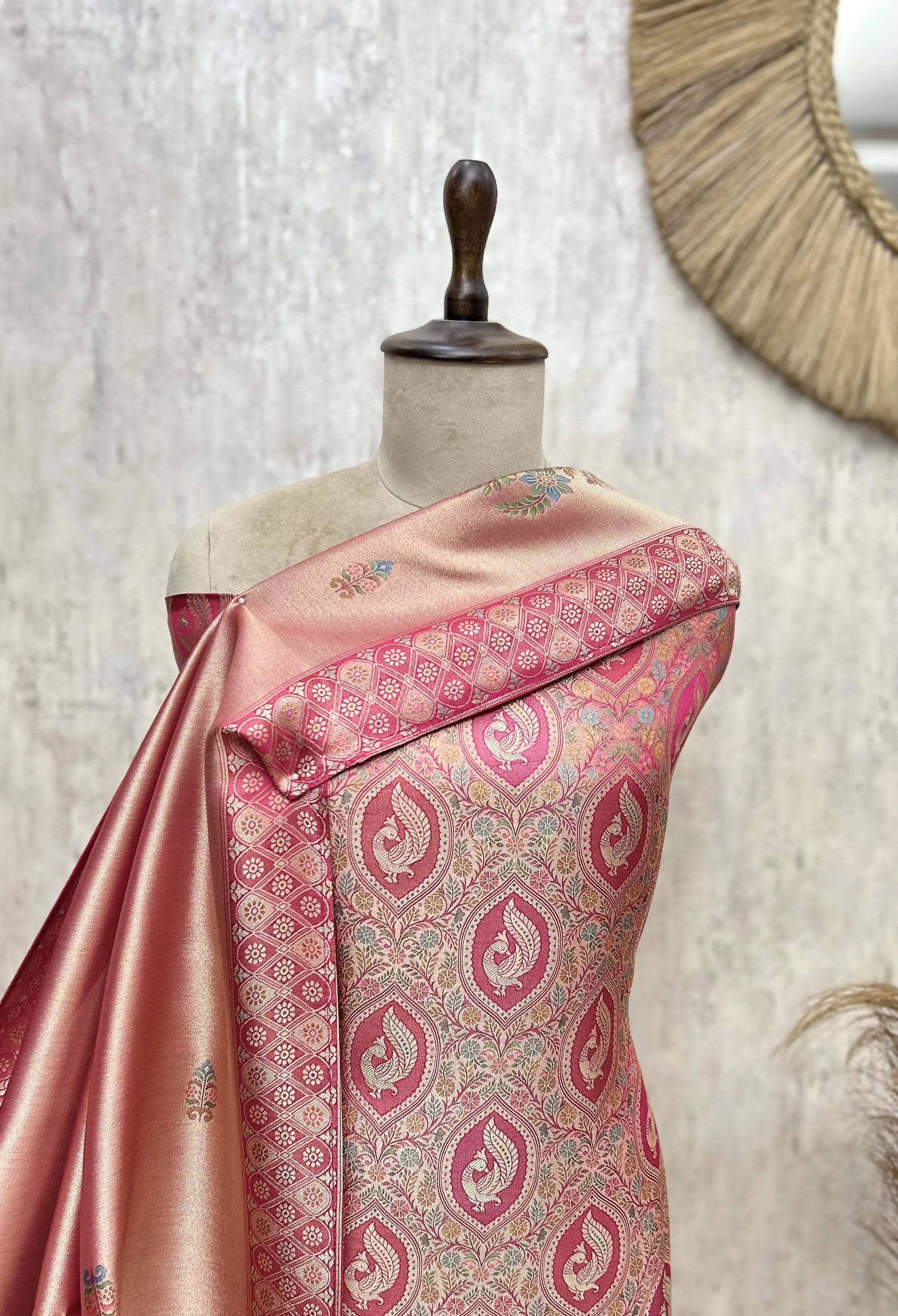 Noorika Brocade Silk Unstitched Suit