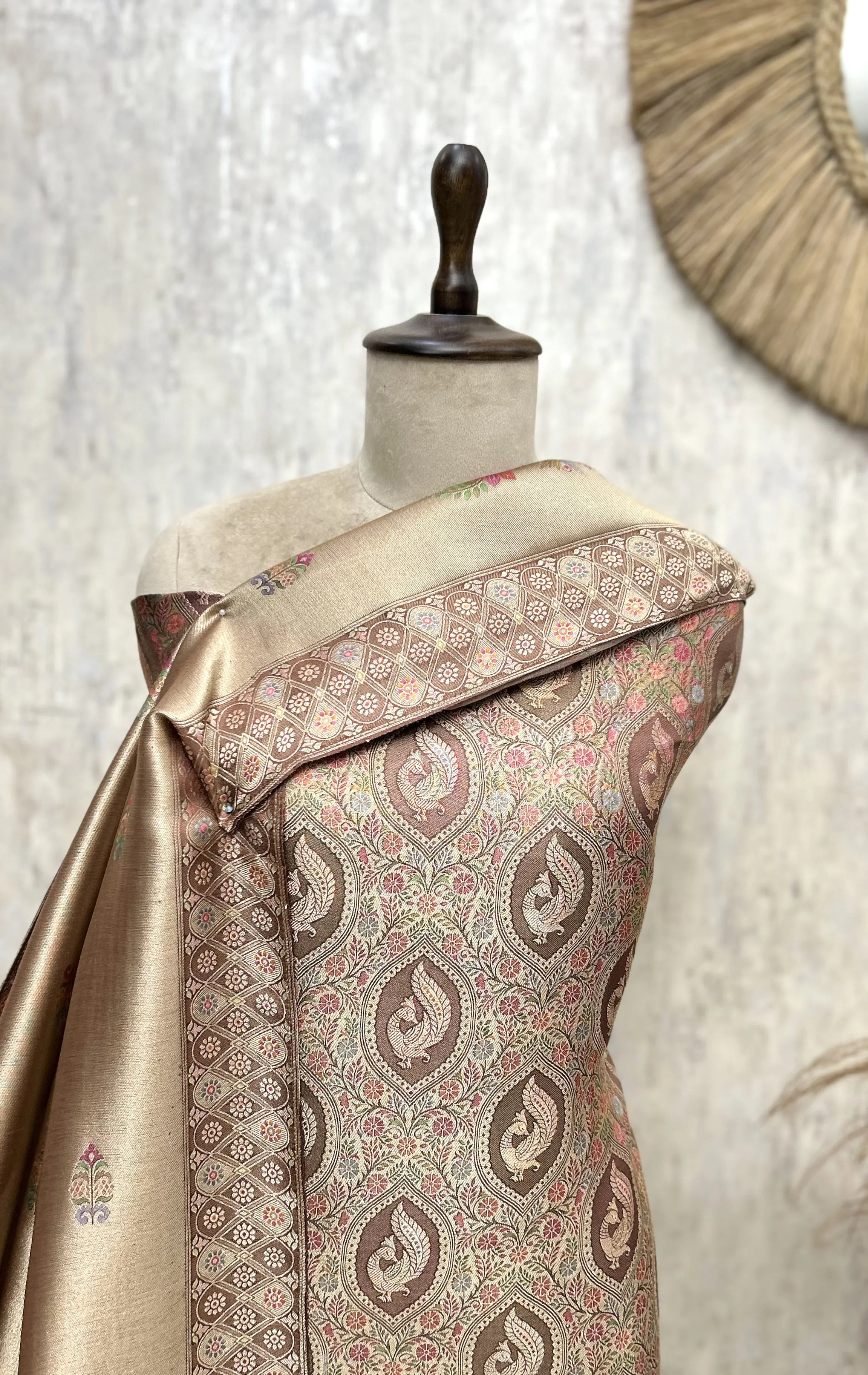 Noorika Brocade Silk Unstitched Suit