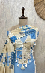 Navyara Mul Chanderi Unstitched Suit