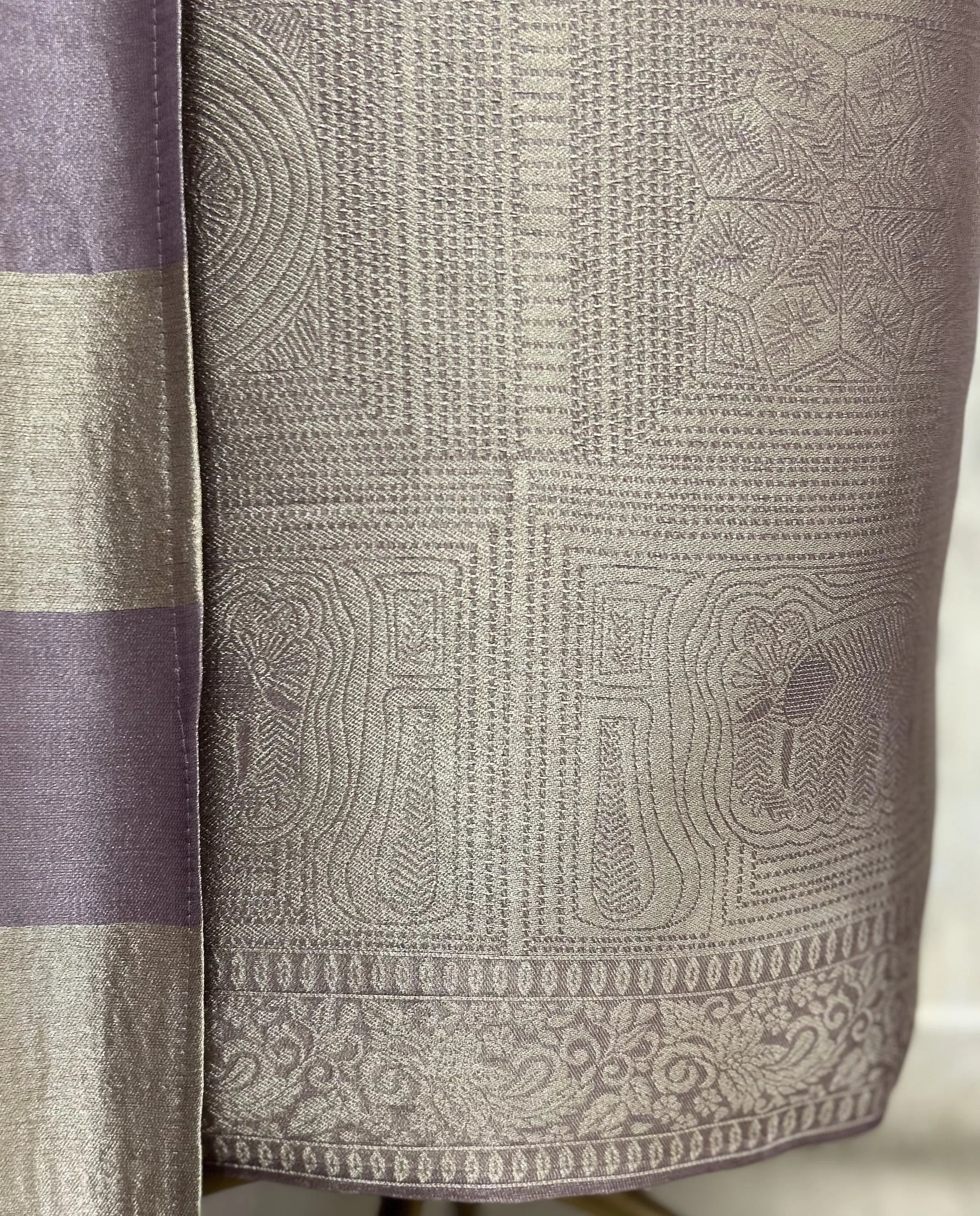 Zareen Brocade Silk Unstitched Suit