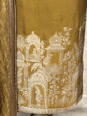 Elegant Dola Silk Unstitched Suit