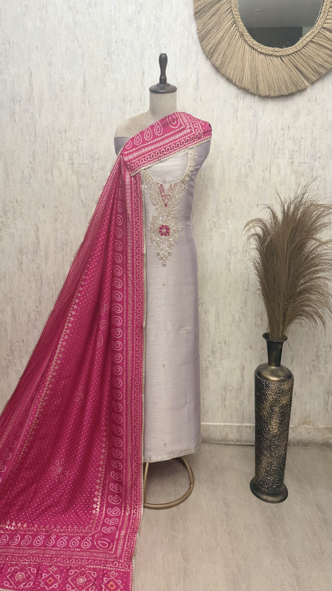 Traditional Ensemble Giraffe Tissue Unstitched Suits