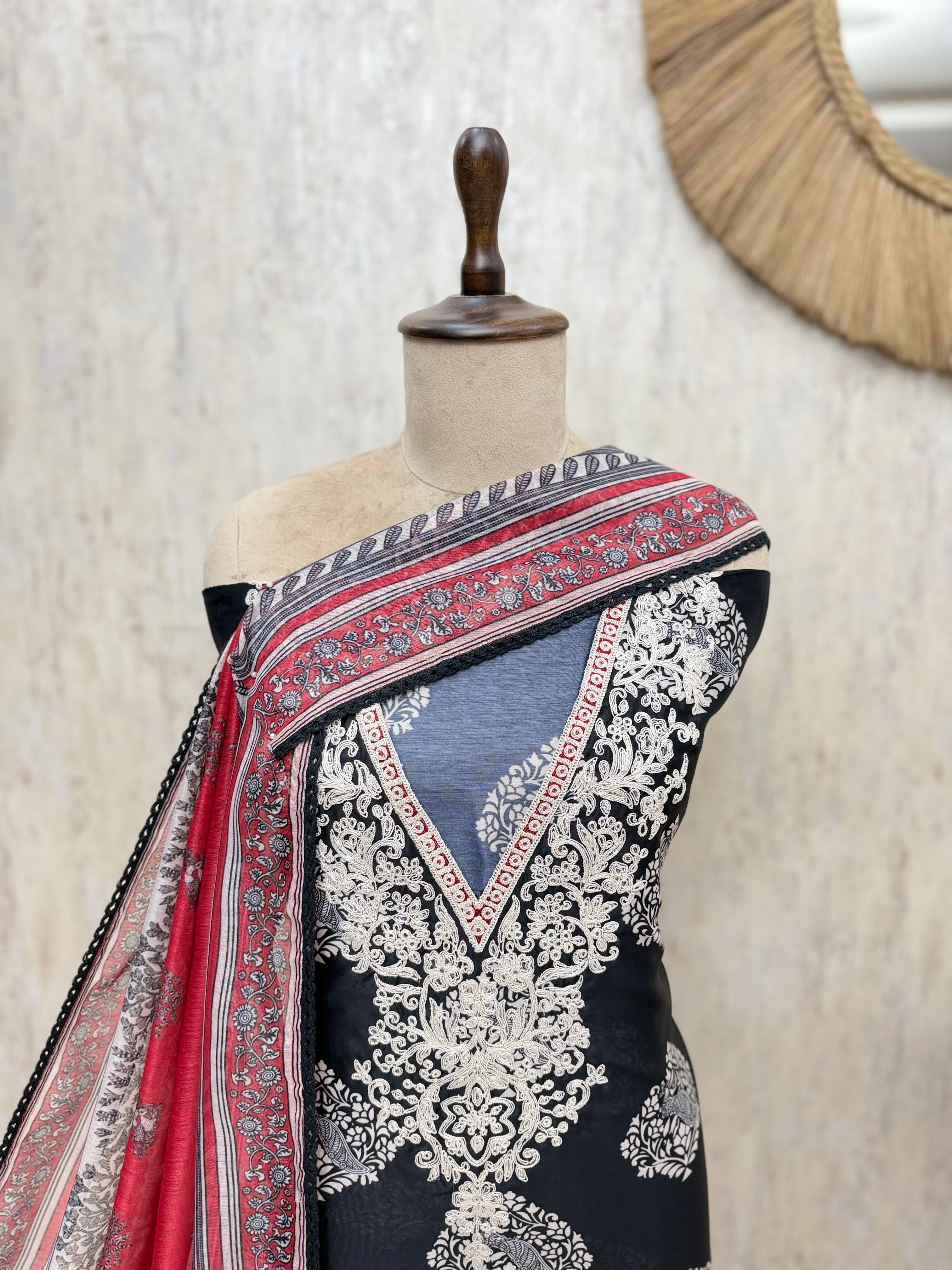 Symphony of Maheshwari Unstitched Suits