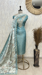 Sky Elegance Maheshwari Unstitched Suit