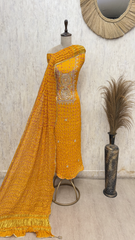 Timeless Elegance Tafetta Silk Unstitched Suits
