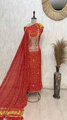 Timeless Elegance Tafetta Silk Unstitched Suits
