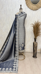 Regal Brocade silk Unstitched Suits