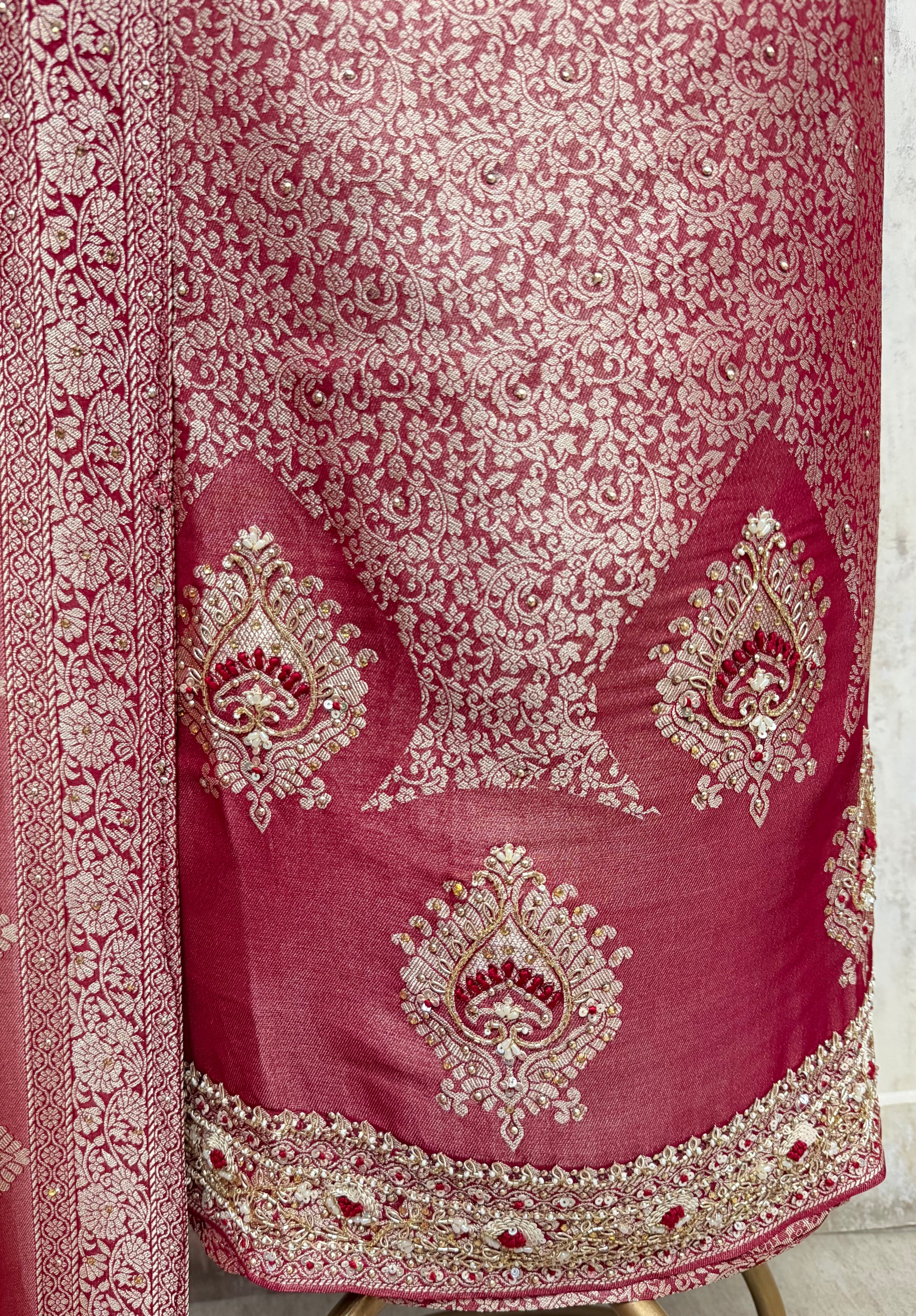 Regal Brocade silk Unstitched Suits