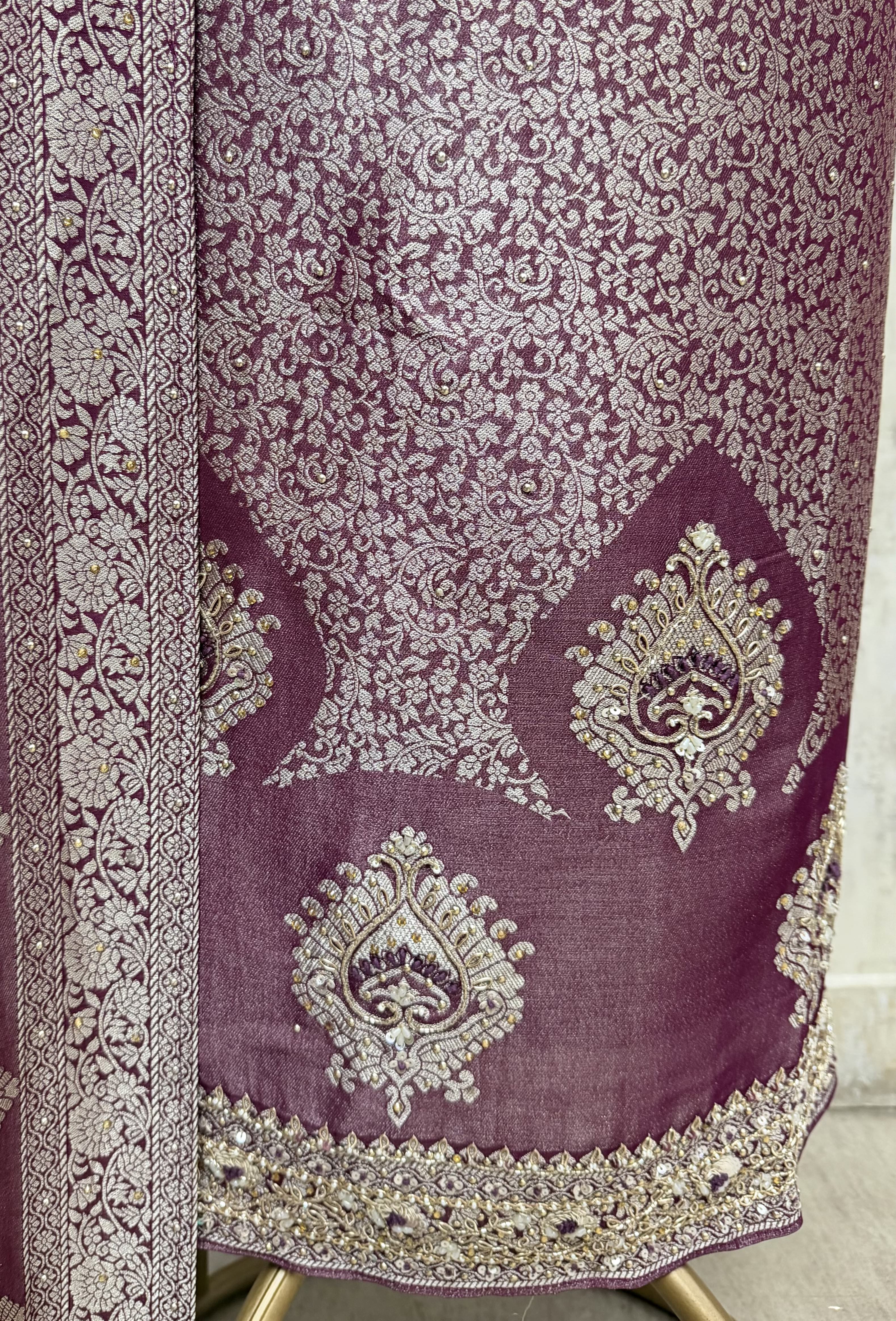 Regal Brocade silk Unstitched Suits