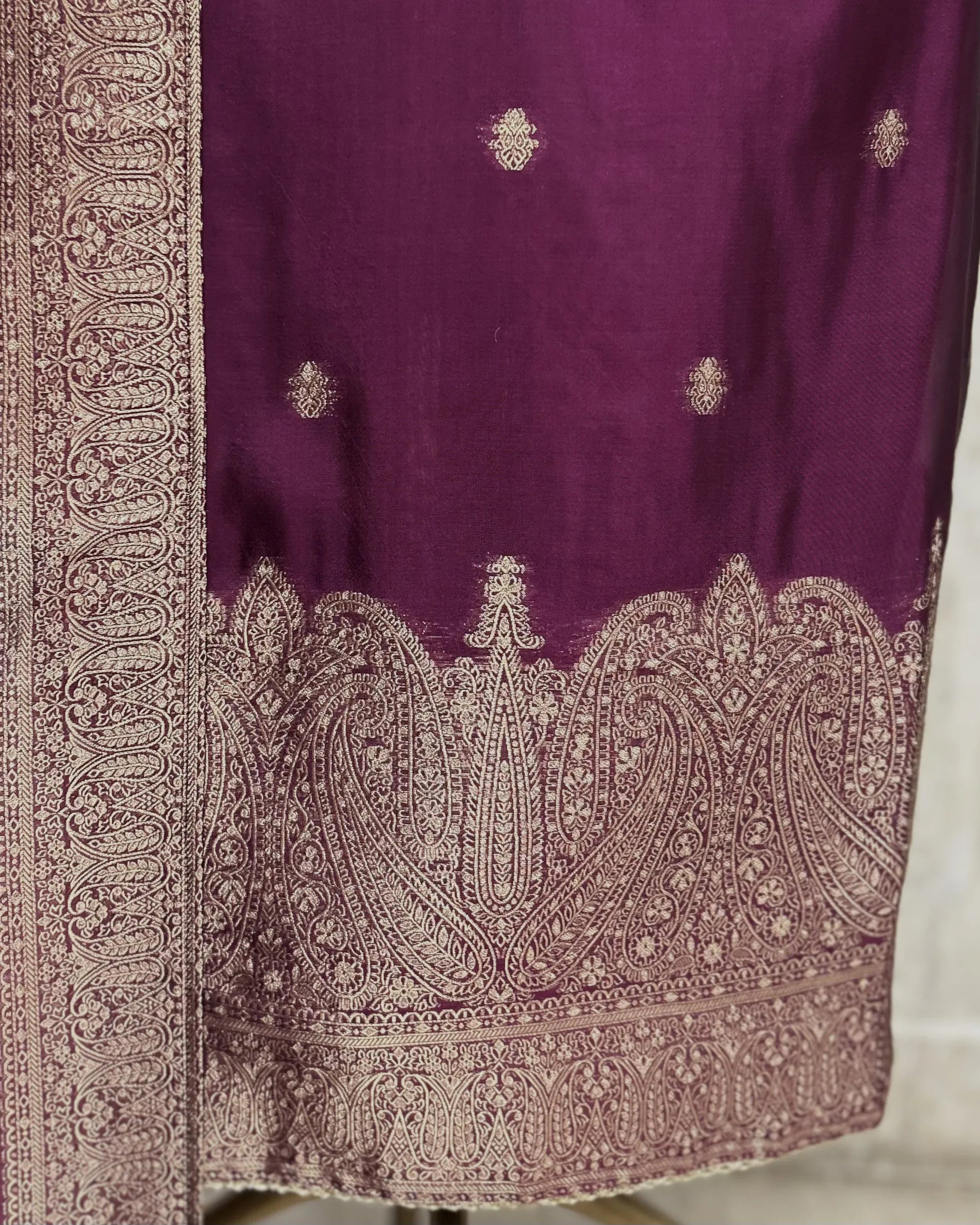 Festive Kanjivaram Unstitched Suit