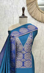 Rich Weave Kanjivaram Silk Unstitched Suit