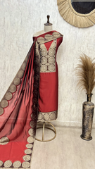 Rich Weave Kanjivaram Silk Unstitched Suit