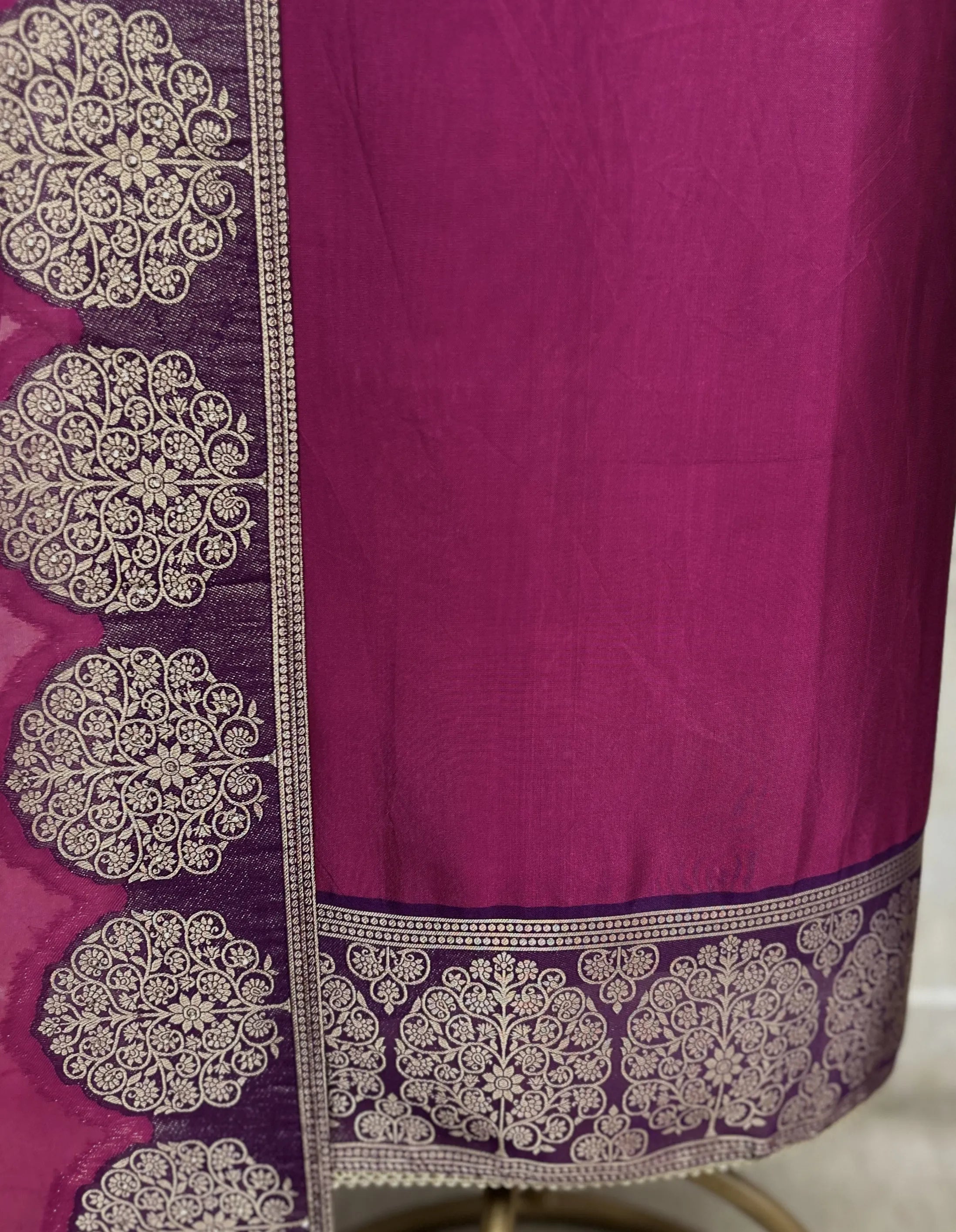 Rich Weave Kanjivaram Silk Unstitched Suit