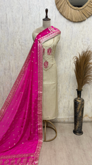 Royale Crush Tissue Unstitched Suits