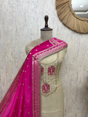 Royale Crush Tissue Unstitched Suits