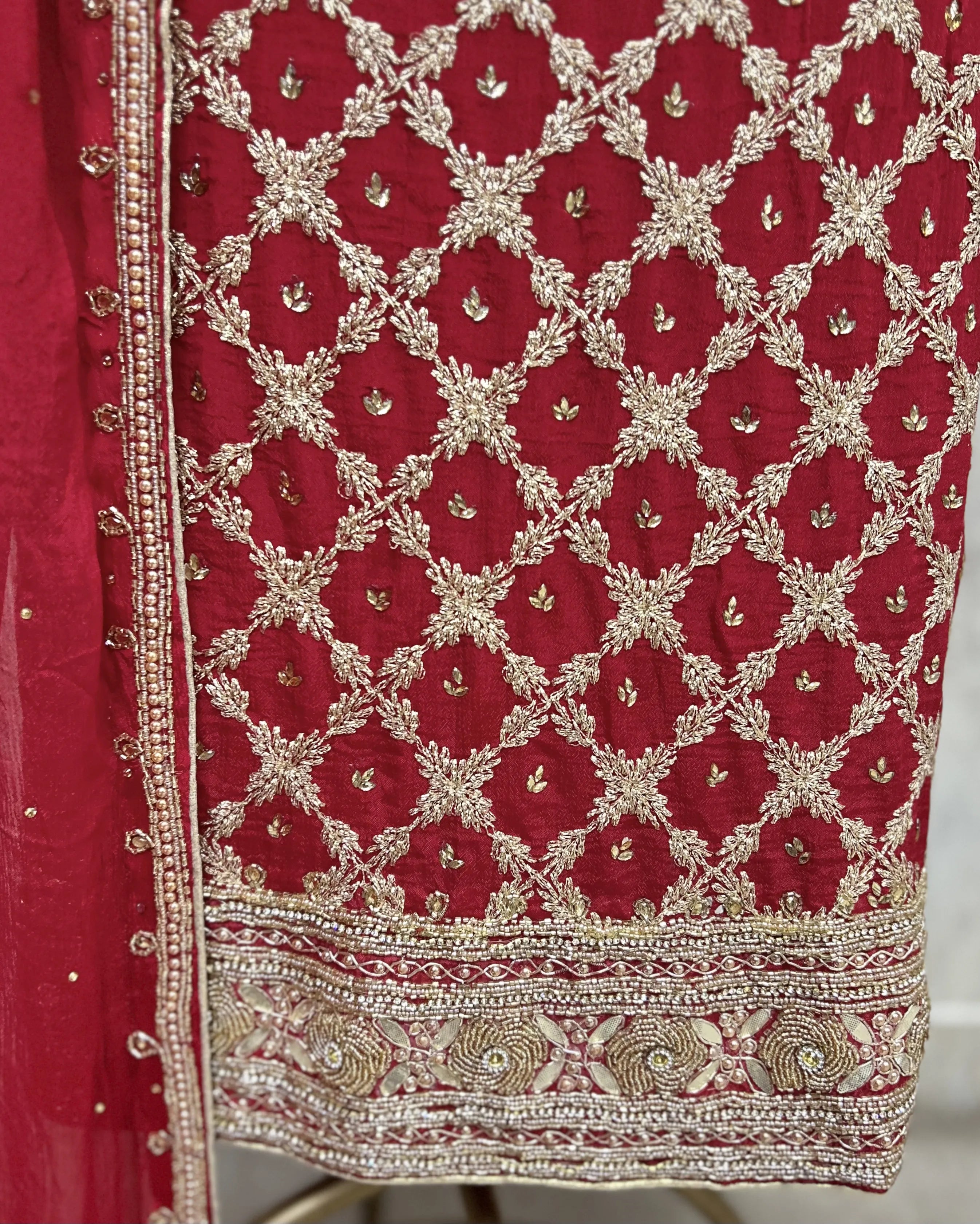 Regal Chinnon Embroidered Unstitched Suit